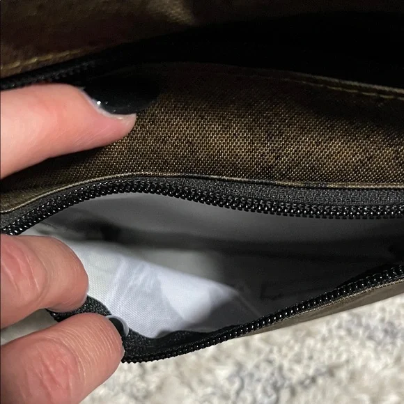 Eastpak Pleasures colab Brown Crossbody Bag - Picture 7 of 7